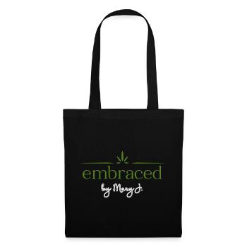 embraced - Stoffbeutel - Schwarz - Vorne