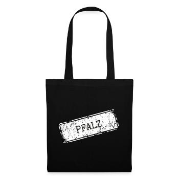 Faszination Pfalz Weinland Design - Stoffbeutel - Schwarz - Vorne