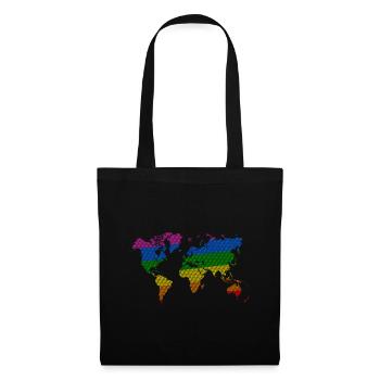 Le monde de la fierté - Sac en tissu - noir - Devant