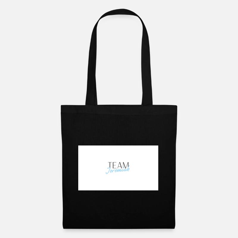 Team Jeremiah - Stoffbeutel - Schwarz