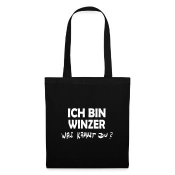 Gift for winemakers - Tote Bag - black - Front