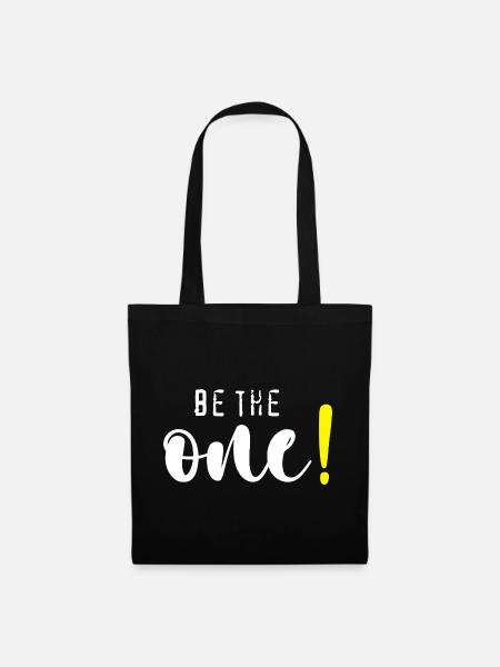 Be the one! - Stoffbeutel - Schwarz
