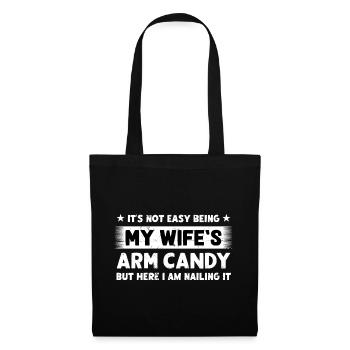 Un petit bijou de Ma Femme - Sac en tissu - noir - Devant