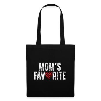 Le préféré de maman - Sac en tissu - noir - Devant