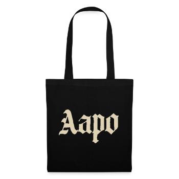 Nom gothique d’Aapo - Sac en tissu - noir - Devant