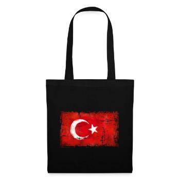 Turquie - Turquie - Sac en tissu - noir - Devant