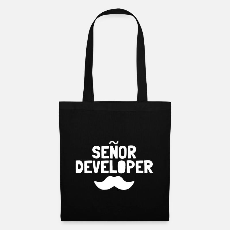 Senor Developer - Stoffbeutel - Schwarz