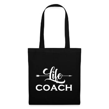 Life Coach Mentor Trainer Mindset Influencer Blog - Tote Bag - black - Front
