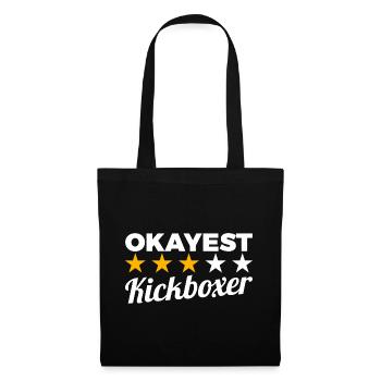 Average kickboxer - Tote Bag - black - Front