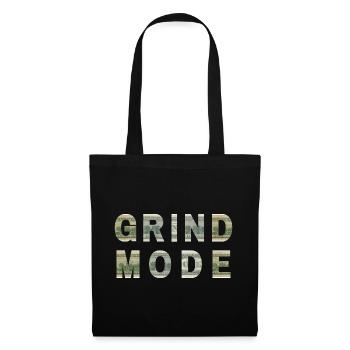 Grind Fashion Dollar Bill Texture Motivation - Tote Bag - black - Front