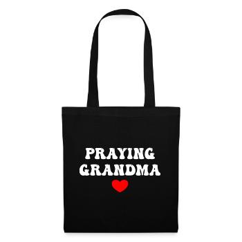 Praying Grandma - Tote Bag - black - Front