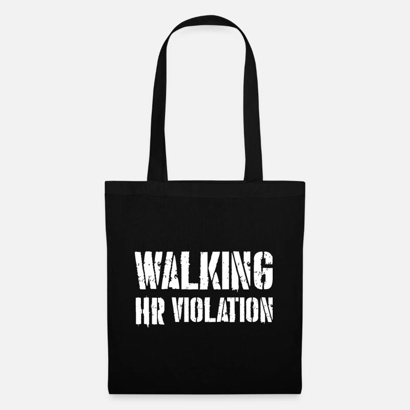 Walking HR Violation - Tote Bag - black
