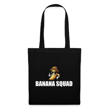 Retro Banana Novelty Men Women Kids Funny Banana - Sac en tissu - noir - Devant