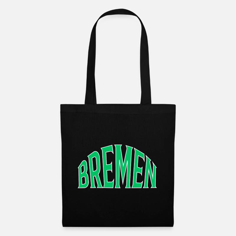 Bremen - Stoffbeutel - Schwarz