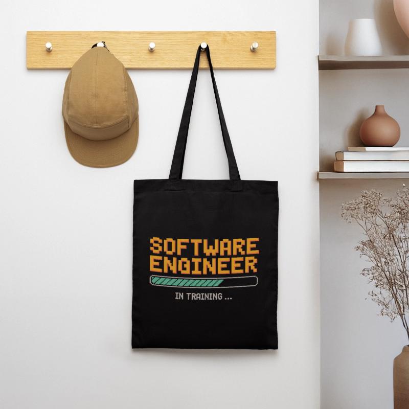 Software Developer in Training Debugging Humor Tote Bag