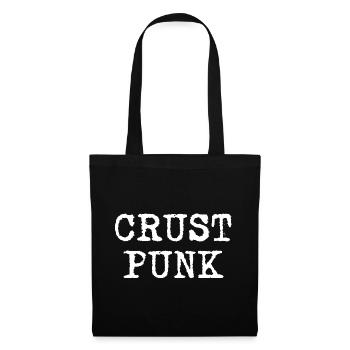 Crust Punk - Stoffbeutel - Schwarz - Vorne