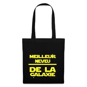 neveu - Sac en tissu - noir - Devant