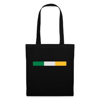 Irlande - Sac en tissu - noir - Devant