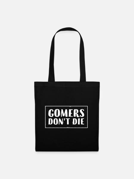 Gomers don't die - Stoffbeutel - Schwarz
