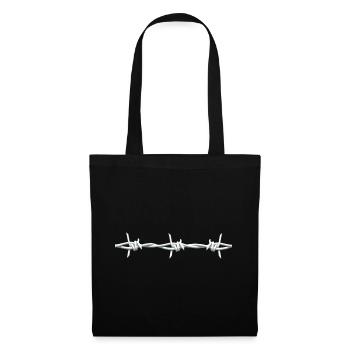 Barbed Wire - Tote Bag - black - Front