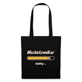 Mechatroniker loading - Stoffbeutel - Schwarz - Vorne