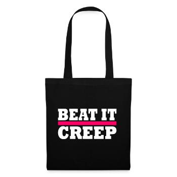 Beat it creep - Tote Bag - black - Front