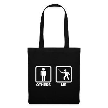 Autre moi - Sac en tissu - noir - Devant