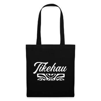 TIKEHAU (blanc) - Sac en tissu - noir - Devant