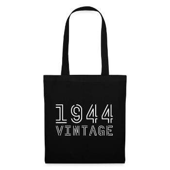1944 vintage vintage 1944 birthday 1944 retro - Tote Bag - black - Front