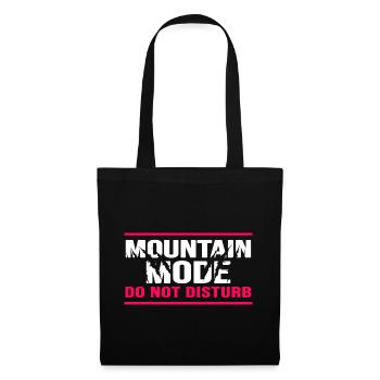 Climbing mountaineering bouldering alpine climbing - Tote Bag - black - Front