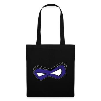 Masque Bleu Intense - Sac en tissu - noir - Devant