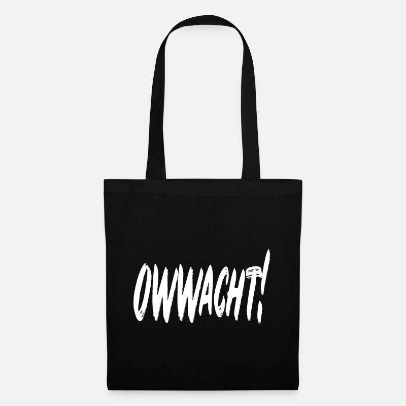 Owwacht! - Stoffbeutel - Schwarz