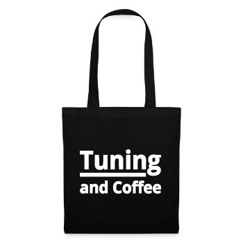 tuning - Tote Bag - black - Front