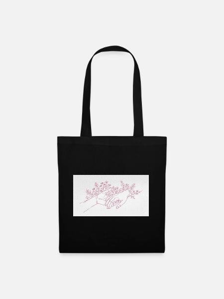 Hand of the Protector - Tote Bag - black