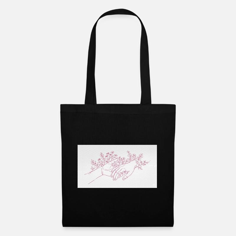 Main du Protecteur - Sac en tissu - noir