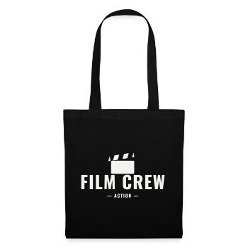 Équipe de tournage Action Réalisateur Équipe Production du film - Sac en tissu - noir - Devant
