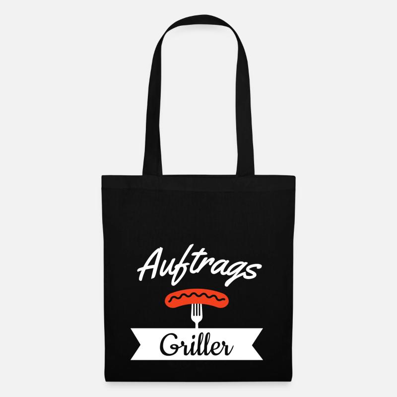 Auftrags Griller - Stoffbeutel - Schwarz