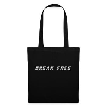 Break Free - Stoffbeutel - Schwarz - Vorne