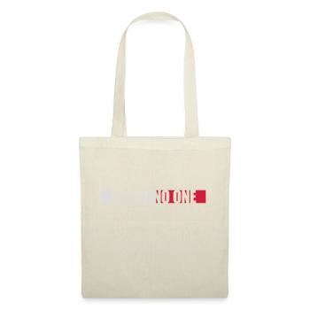 trust no one quote - Tote Bag - nature - Front