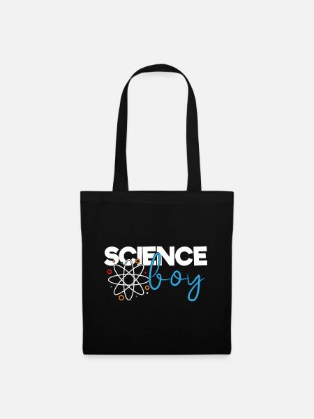 Science Boy - Stoffbeutel - Schwarz