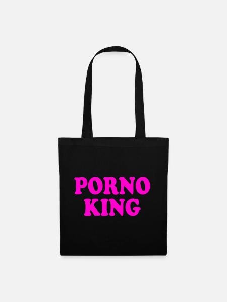 Porno king - Stoffbeutel - Schwarz