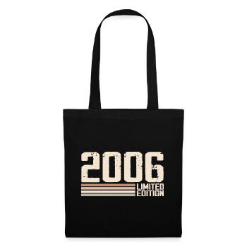 2006 Vintage 2006 Birthday 2006 Retro 2006 - Tote Bag - black - Front