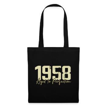 Original 1958 Retro 1958 Birthday Gift 1958 - Tote Bag - black - Front
