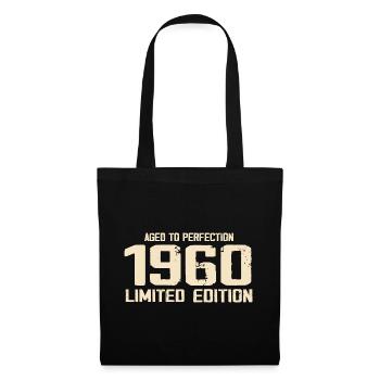 1960 Limited edition 1960 Birthday 1960 Retro - Tote Bag - black - Front