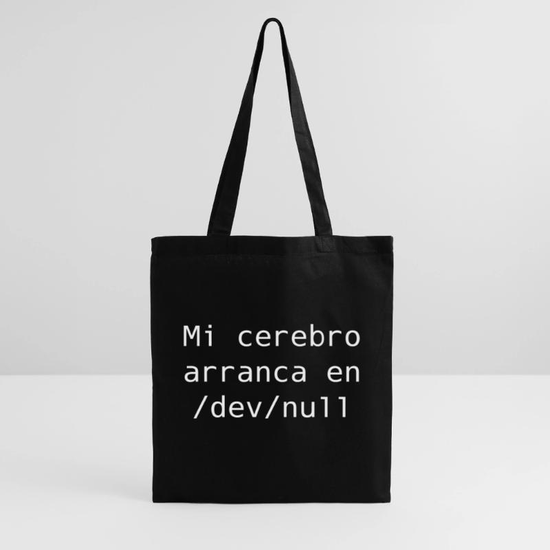 Mon cerveau commence dans /dev /null Sac en tissu