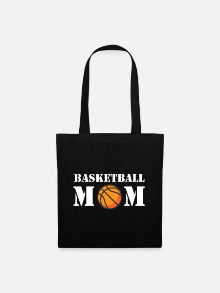 Basketball Mom - Stoffbeutel - Schwarz
