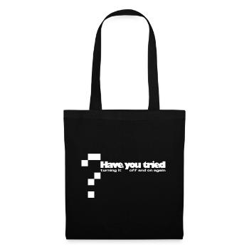Have you tried... - Tote Bag - black - Front
