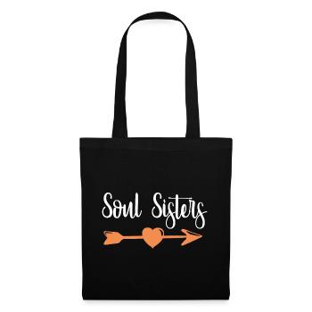 Partner Look Couple Partner Couple Couple Family - Tote Bag - black - Front