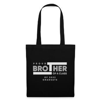 Proud Brother of A Class of 2022 Graduate Gift Sen - Tote Bag - black - Front