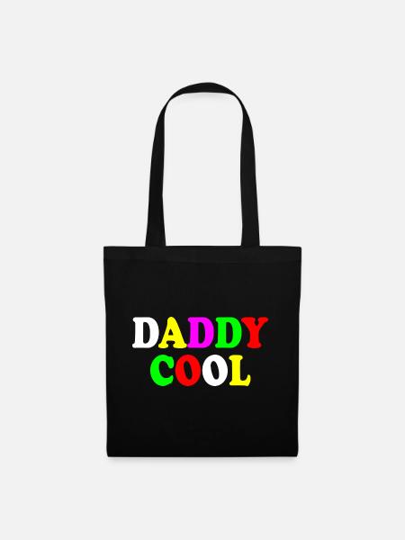 Daddy cool - Stoffbeutel - Schwarz